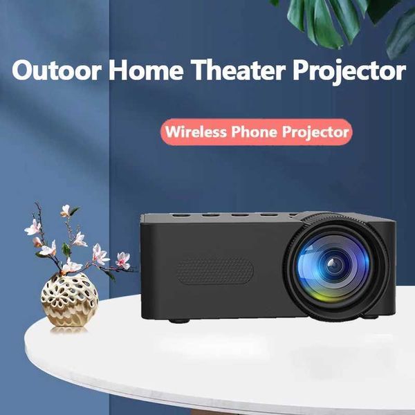 Projecteurs mini projecteur vidéo mobile wifi wifi intelligent portable home theatre écran sans fil miroir iPhone Android film enfant cadeau J240509