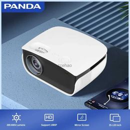 Projectoren PANDA Projector RD-850 Draagbare Home Theater Cinema Sync Ondersteuning 1080P 120 Inch Groot Scherm LED ProjectorsL240105
