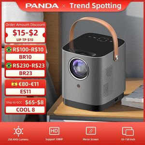 Projectoren PANDA RD-853 Draagbare Mini Projector WiFi Projector Ondersteuning 1080 P Home Theater Video LED Beam Projector L230923