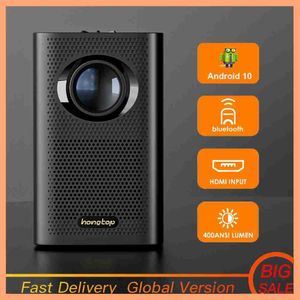 Projectoren S30 Gloal 400 ANSI Lumens LED 4K Draagbare Projector Android 1080P HD Thuis HDMI Theater Mini 10 Movie Proyectors W0419