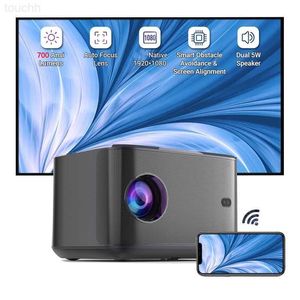 Projectoren Vivicine A5 Draagbare Android 9.0 1080p Full HD Home Theater Videoprojector Stofdicht WIFI LED-projector Beamer L230923