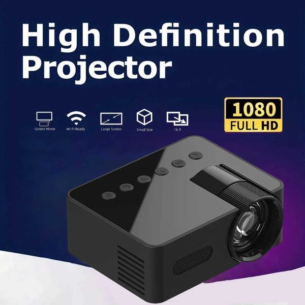 Projecteurs Projecteurs Outdoor Projecteur Indoor Projecteur Mobile Projecteur Mini Full HD Video Projecteur Portable Même écran iOS / Android Wifi J240509