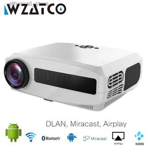 Projecteurs WZATCO C3 projecteur LED Android 11.0 WIFI Full HD 1080P 300 pouces grand écran Proyector Home cinéma projecteur vidéo intelligent Q231128