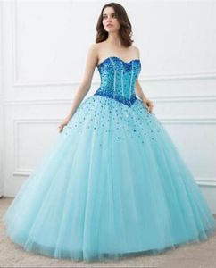 Prom -jurken verkopen hartschapen kraag pailletten sprankelende rugriem rok rok meerlagig netwerk en aangepast pakket voor schoonheid 4246342