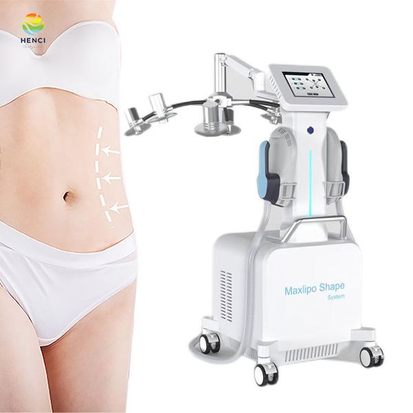 Promotion 6d laser minceur 635 nm Light Light EMS Perte de poids Muscle B￢timent de fitness Machine de fitness Portable EMS Sculping Dispositif