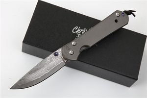 Promotion Cr Small Pliant Knife Pliascus Steel Blade TC4 Titanium Alloy Gande Small Edc Pocket Knives Outdoor Survival Gear