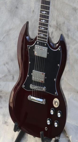 Promoción guitarra eléctrica Angus Young guitarra de calidad ACDC014073536