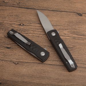 Promotie G3502 Flipper Vouwmes D2 Satijnen mes CNC Zwart G10 Handschakel Bootlager Outdoor Camping Hiking Fishing EDC Pocket Folder Knives