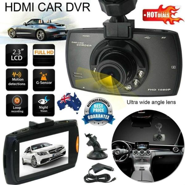 Promoción alta calidad coche DVR G30L cámara grabadora Dash Cam G-sensor IR visión nocturna