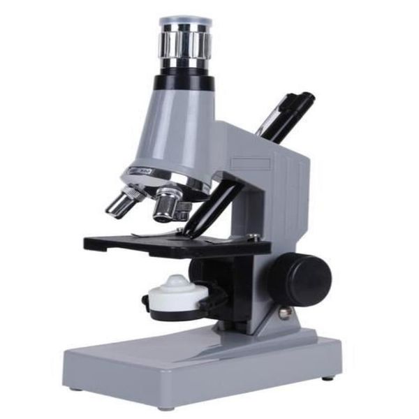 Бесплатная доставка! Высококачественный детский игрушечный микроскоп 1200X с подсветкой, монокулярный биологический микроскоп для образования Uoekc