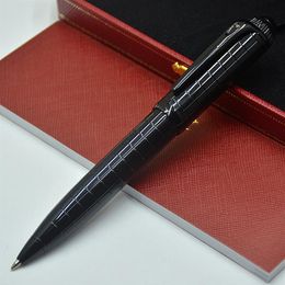 Promotion haute qualité classique stylo à bille papeterie bureau coloré métal résine recharge écriture stylos cadeaux avec boîte Options235W