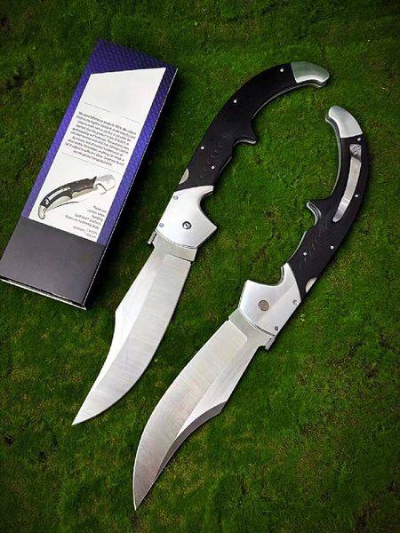 Promotion Grand couteau pliant Espada XL S35VN Blade satiné G10 avec poignée en acier inoxydable Randonnée de camping en plein air Couteaux tactiques avec boîte de vente au détail