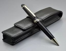 Promotion Luxury MSK145 Black Resin Ballpoint Pen Writing Ball Point Pens Stationery School Office Supplies avec numéro de série 8086677