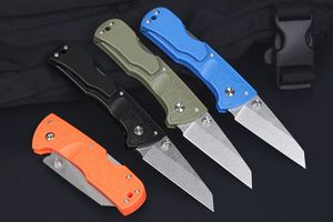 Promoción M7644 Cuchillo plegable de bolsillo 5Cr13Mov Stone Wash Tanto Blade GFN Mango para acampar al aire libre Senderismo EDC Navajas de bolsillo con caja al por menor