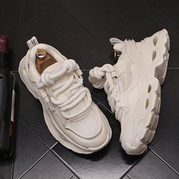 Chaussures de course légères pour hommes, baskets en maille respirantes et confortables, à la mode, décontractées, nouvelle collection