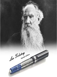 Promotiepen Limited Leo Tolstoy Writer Edition Signature M Rollerball Pens Office School Stationery Writing Smooth With Serial N3644948