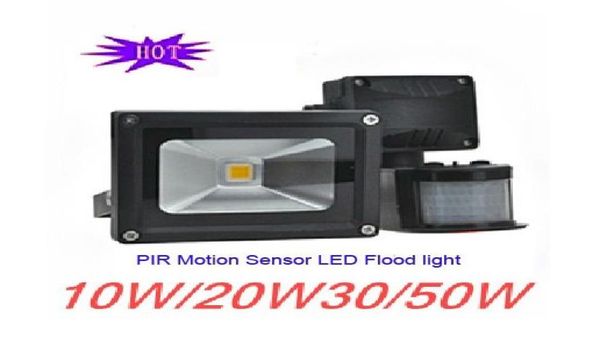 Promoción PIR Sensor de movimiento LED Luz de inundación proyector de alta calidad 10W 20W 30W 50W 5257353