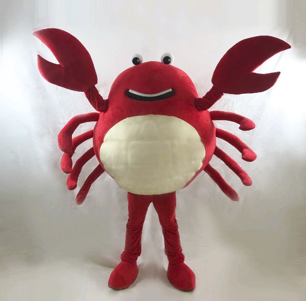 Promotion Quality Mascot Crab Costume Costume Adult Cartoon Costume Opening Business Business Parents-Child Campagne