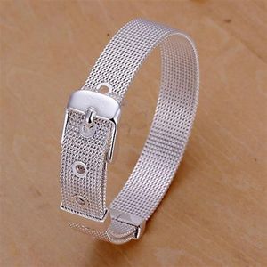 Promotion Argent Plaqué Femmes Bracelet Bijoux Top Qualité Mode Bracelet Entier Et Au Détail En Cuir Manchette Pour Bracelets256Q