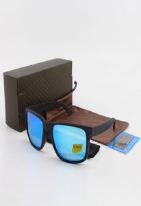 Promoción Vassl TR90 Azules de sol espejo polarizado Azules