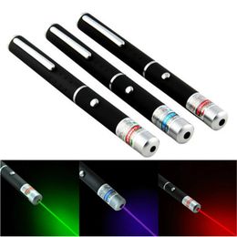 Stylo pointeur Laser 5MW, jouet amusant pour chat, fournitures de conférence d'enseignement de Camping en plein air, fournitures pour animaux de compagnie, 3 couleurs