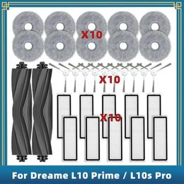 Promotion32PCS pour DreamE Bot L10 Prime / L10S Pro Cleaner Pièces de rechange Accessoires côté pince principal Brosse HEPA Filtre Mop Tissu 240327