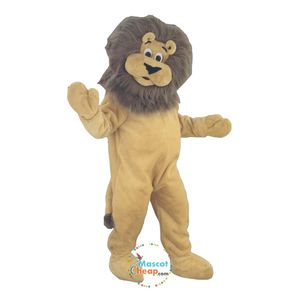 Costume de mascotte de Lion, joli Costume promotionnel fait à la main, tenue de soirée, vêtements de Promotion publicitaire, carnaval