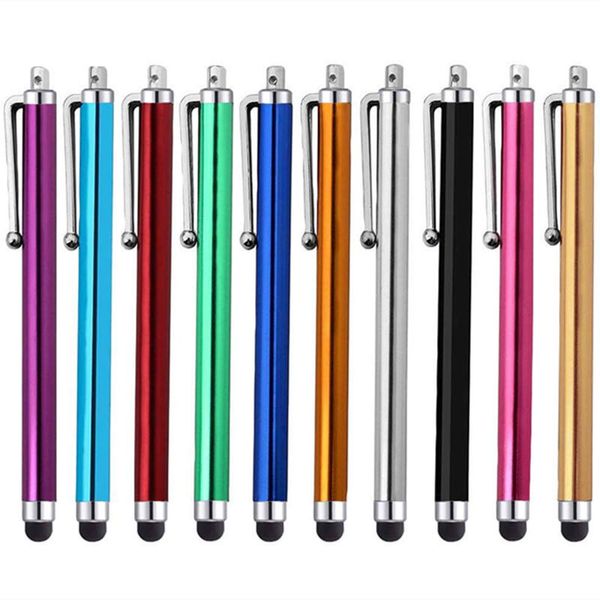 Stylo multifonction promotionnel pour écrans tactiles, avec clip, logo personnalisé, stylet coloré pour ordinateurs portables et téléphones