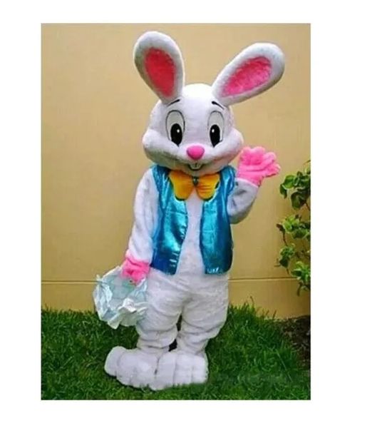 Disfraz de mascota de conejito de Pascua profesional promocional, trajes hechos a mano, trajes de fiesta, ropa, promoción publicitaria, Carnaval
