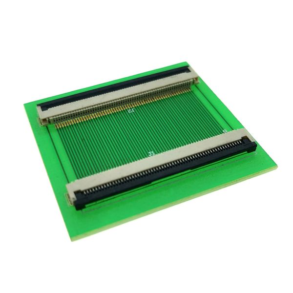 Promotions 60 broches 0,5 mm FPC / FFC PCB Connector Socket Adapter Board, 60p Cable Flat Extend for LCD Écran Interface