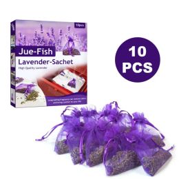 Prueba de brote de lavanda natural bolsas secas bolsas aromaterapia aromática aromática para hogares de aire de lavanda de aire ambulantes