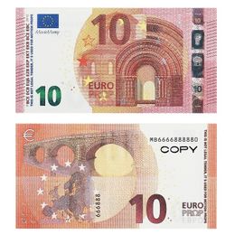 Prop 10 20 50 100 Fake Banknotes Copy Copy Money Faux Billet Euro Play Collection et Cadeaux306X7025015FSNW
