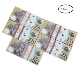 Prop Aud Banknotes Australian Dollar 20 50 100 Paper Copy Full Print Banknote Money Fake Monopoly Money Movie Propsaja0