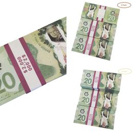 Accessoire argent canadien 100s jeux du Canada billets de banque CAD copie facture de film pour Film Kid Play338FJAHS9B8QDINX