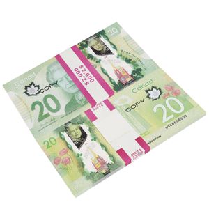 Accessoire argent canadien 100s jeux du Canada billets de banque CAD copie facture de film pour Film Kid Play249YNMN7