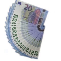 Prop Euro 20 Articles de fête faux argent film billets d'argent jouer Collection et cadeaux décoration de la maison jeton de jeu faux billet euros379349561WMZATJ1