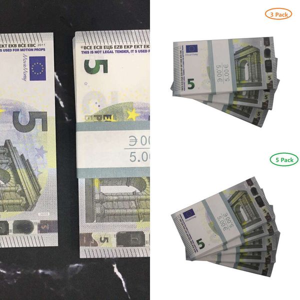 Prop money 10 50 100 billetes falsos Copia de dinero de película billete falso euro 20 colección de juegos y regalos309wTCKED7BLVJ84