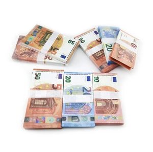 Prop argent copie 10 20 50 100 200 500 fête faux billets d'argent faux billet euro jouer Collection cadeaux