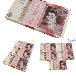 Prop Money Copy Banknote 50 GBP Party Supplies Props 2050100200500 EUROS REALIST TOY BAR PRIPS CARRENCY FILM FAUXBILETS 14764724K6KQ