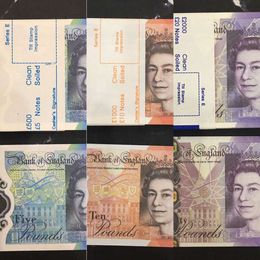 Prop Money Toys UK Pounds GBP British 10 20 50 Commémorative Fake Notes Toy for Kids Christmas Cadeaux ou Video Film244y4178791K8DR6X2RBN5V