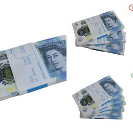 Prop Geld Britse Ponden GBP BANK Spel 100 20 OPMERKINGEN Authentieke Film Editie Films Speel Fake Cash Casino Photo Booth Props4AW8X7HC