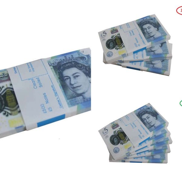 Prop Money UK Pounds GBP Bank Juego 100 20 Notas Auténticas películas de edición de cine Jugar Fake Cash Casino Photo Booth Props4aw8q5yq