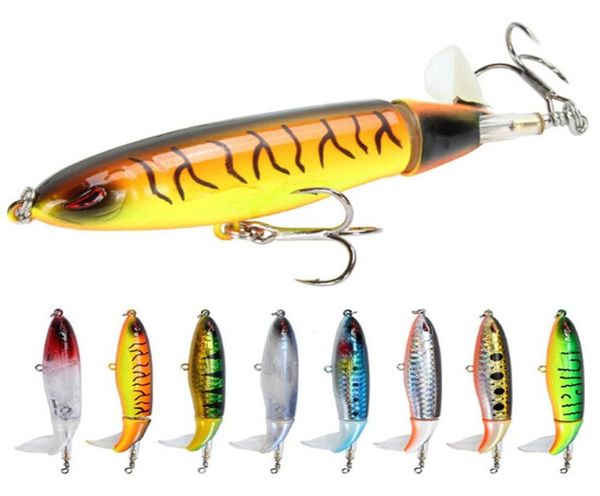 Hélice de pesca señora temblor de lápiz sumergido cebo de minnow 10cm 135g duro artificial bionic bisbait crankbait tacklea50224d5264161