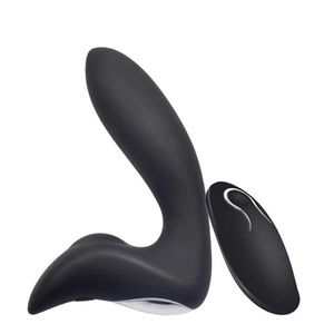 Masajeador de próstata para hombres y mujeres, control remoto inalámbrico, vestíbulo, tapón anal, masaje de vibración, recto, 75% de descuento, ventas en línea