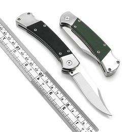 Prot 3400 4600 BM 440C Couteau de chasse automatique 110 Mini ZT 0456 Survie en plein air Autodéfense Tactique Micro 112 Ldjoa