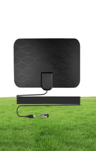 Antenne TV portable numérique 4K 1080p DVBT2, Booster 50 Miles HDTV pour RV, extérieur et intérieur de voiture, antenne 2509900