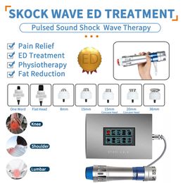 Terapia portátil de ondas de choque de baja intensidad Ed1000 Eswt para la disfunción eréctil y el alivio físico del dolor corporal633