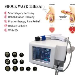 Portable Eswt Low Intensity Focus Shockwave Treatment Device voor erectiestoornissen en lichamelijkheid om pijn in het lichaam te behandelen Shock Wave Therapy Machine