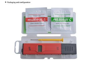 Protable LCD DIGITALE BACKLIGHT 0.01 PH METER PEN Testing Aquarium Zwembad Water Acidimeter Industrie en Experiment Analyseer