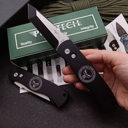 Cuchillo plegable táctico Protech CQC7, bolsillo de seguridad para acampar al aire libre, cuchillos militares, herramienta EDC portátil HW599